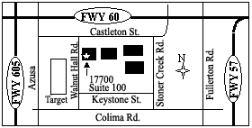 ACB headquarters map